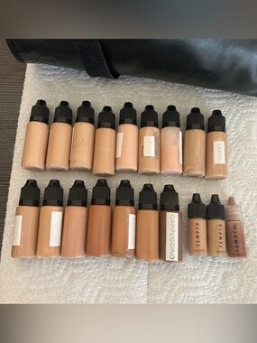 Assorted Liquid Foundation Drops — Neutral Beige & Tan Shades